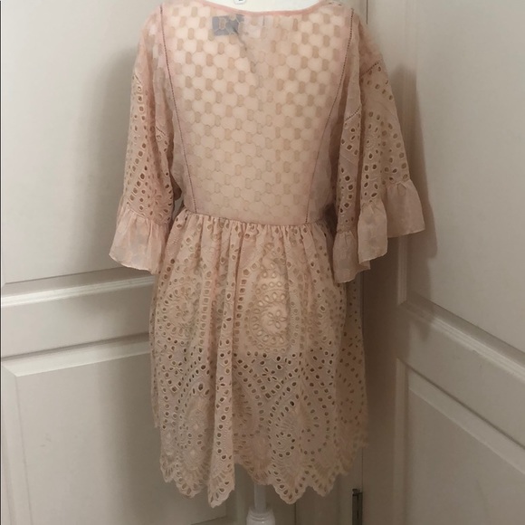 FINAL SALE Akemi + Kin Brooke Eyelet Swing Dress - Picture 3 of 4